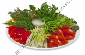 Овощи ассорти (блюдо на стол)