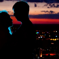 Романтическое свидание в Москве Сити на 55 этаже