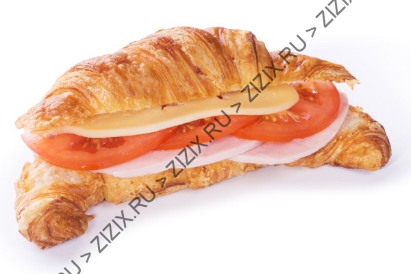 Круассан с ветчиной и сыром (порция)