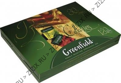 Чай Greenfield Ассорти пакетированный 120 шт