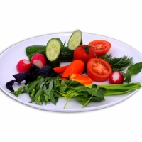 Ассорти овощное (блюдо на стол)