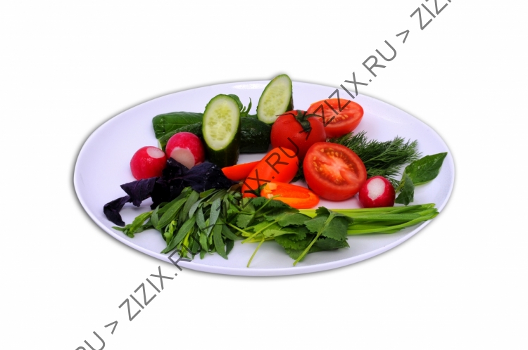Ассорти овощное (блюдо на стол)